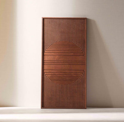 Newline 3D Wood Wall Art, Wood Wall Decor, Housewarming Gift, Rustic Wall Art, Wooden Wall Art, Varnish Wood Decor,  Discounted Product